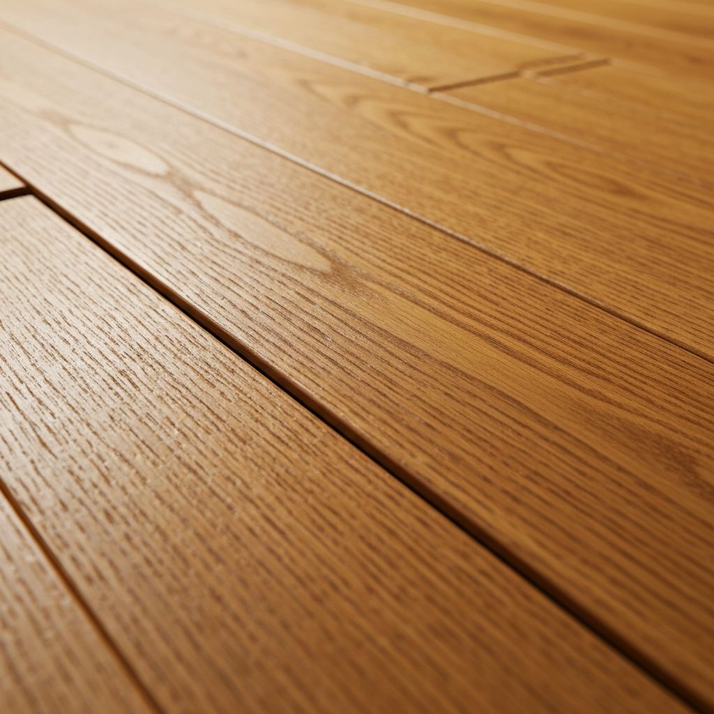 Premium hardwood timber floorboards showing beautiful natural grain texture